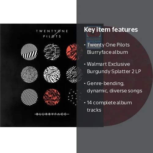 Twenty One Pilots - Blurryface (Walmart Exclusive) Burgundy