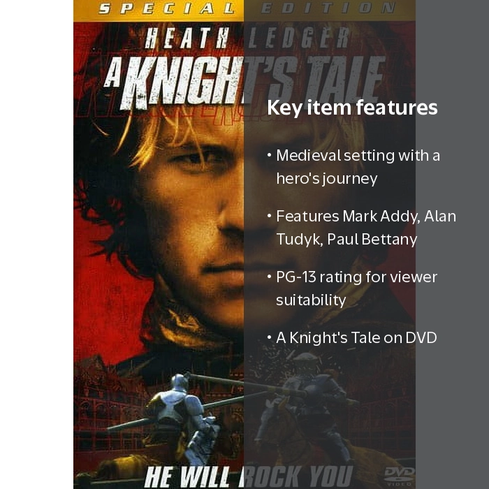 Sony Pictures Entertainment, A Knight's Tale DVD, PG-13 - Walmart.com