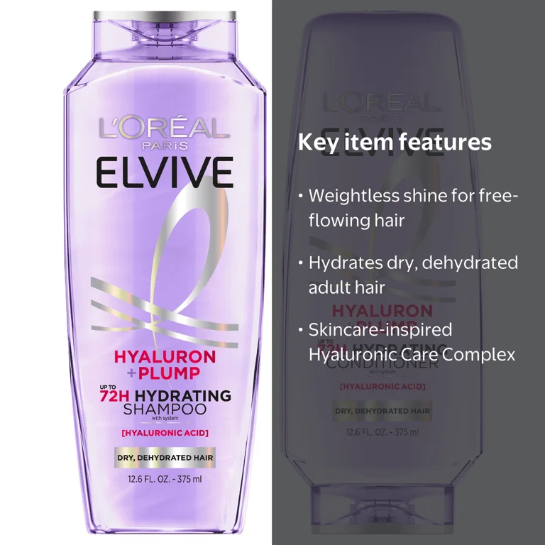 L'Oreal Paris Elvive Hyaluron Plump Hydrating Shampoo