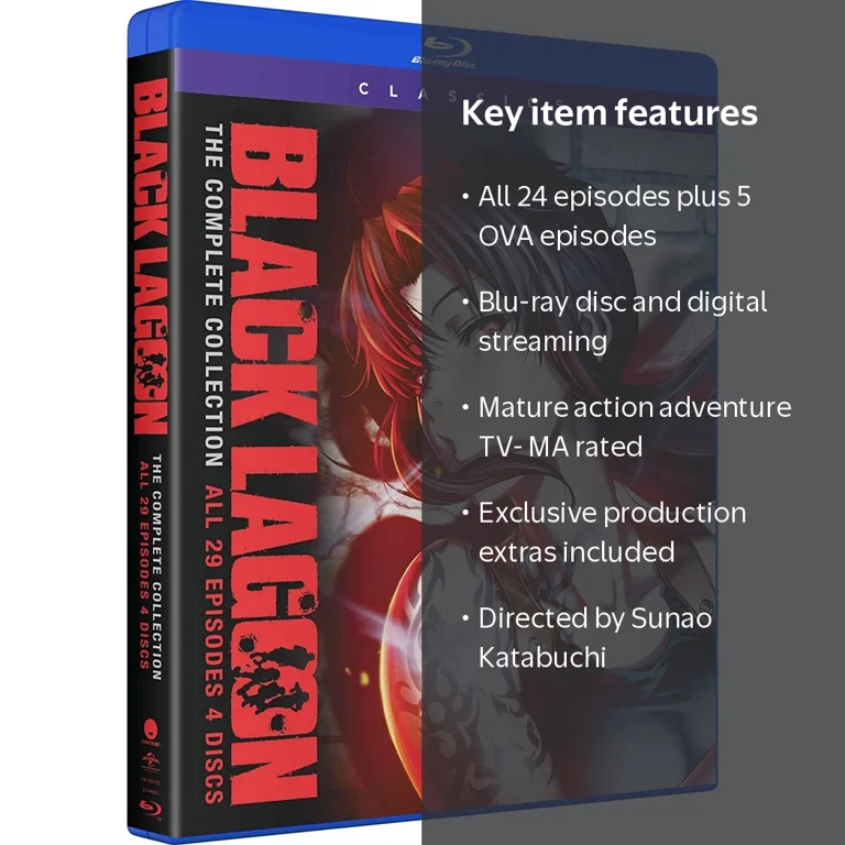 Walmart Exclusive: Black Lagoon Complete Series & Roberta's Blood