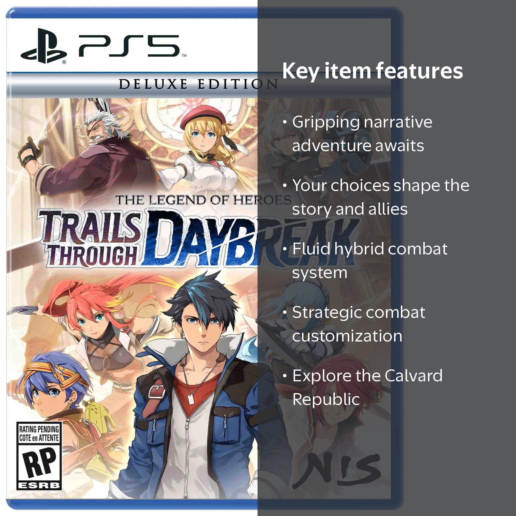 KOEI TECMO America The Legend of Heroes: Trails through Daybreak