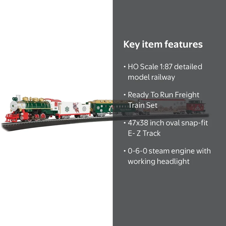 Bachmann Trains - NORMAN ROCKWELL CHRISTMAS EXPRESS - Ready To Run
