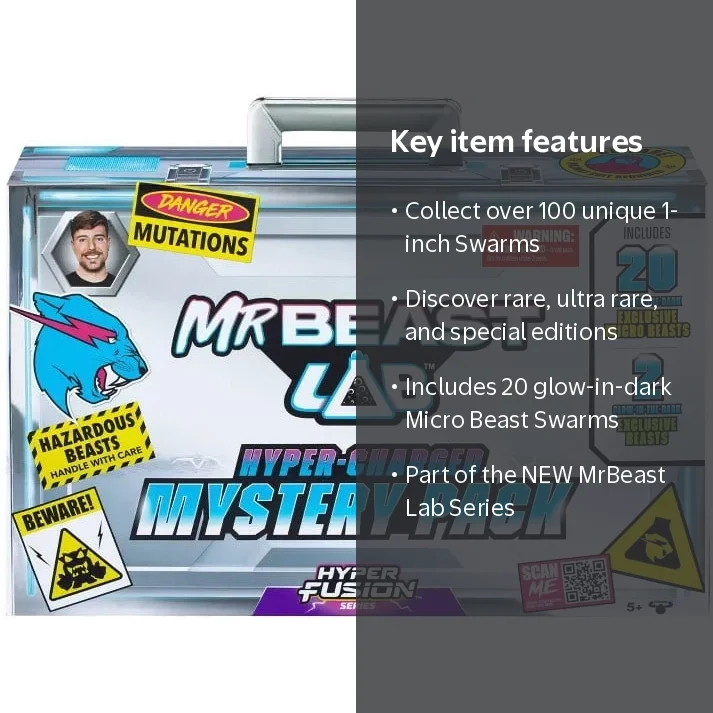 Mr. Beast Lab Swarms Mystery Pack Exclusive Mini Figures - Walmart.com