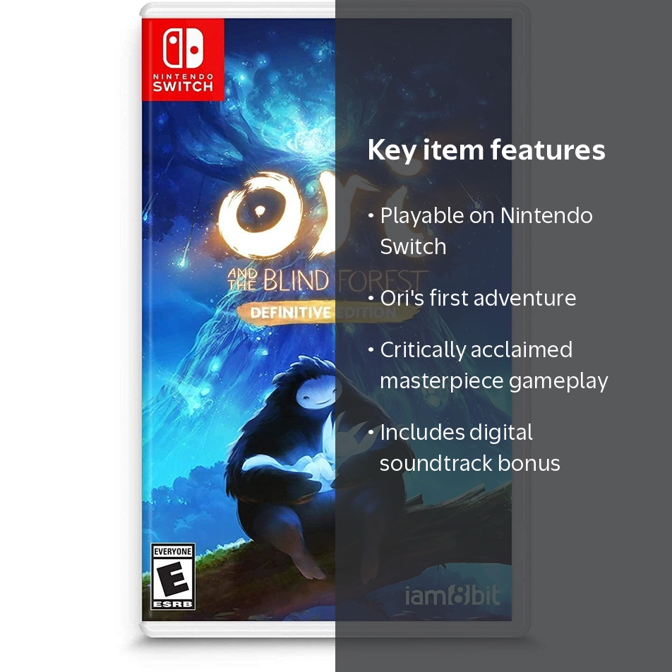 Ori and The Blind Forest U I ENTERTAINMENT for Nintendo Switch