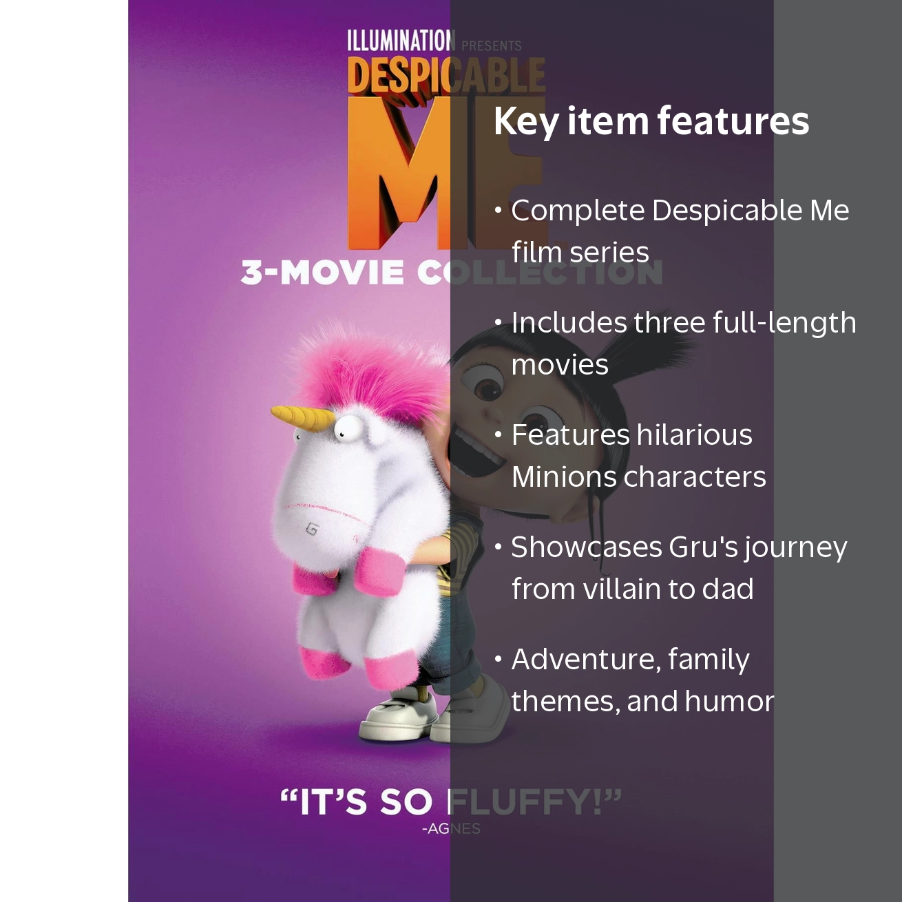 イエジー・スコリモフスキ DVD-BOX〈3枚組〉 Illumination Presents: Despicable Me 1, 2 & 3 - Minions Cartoon