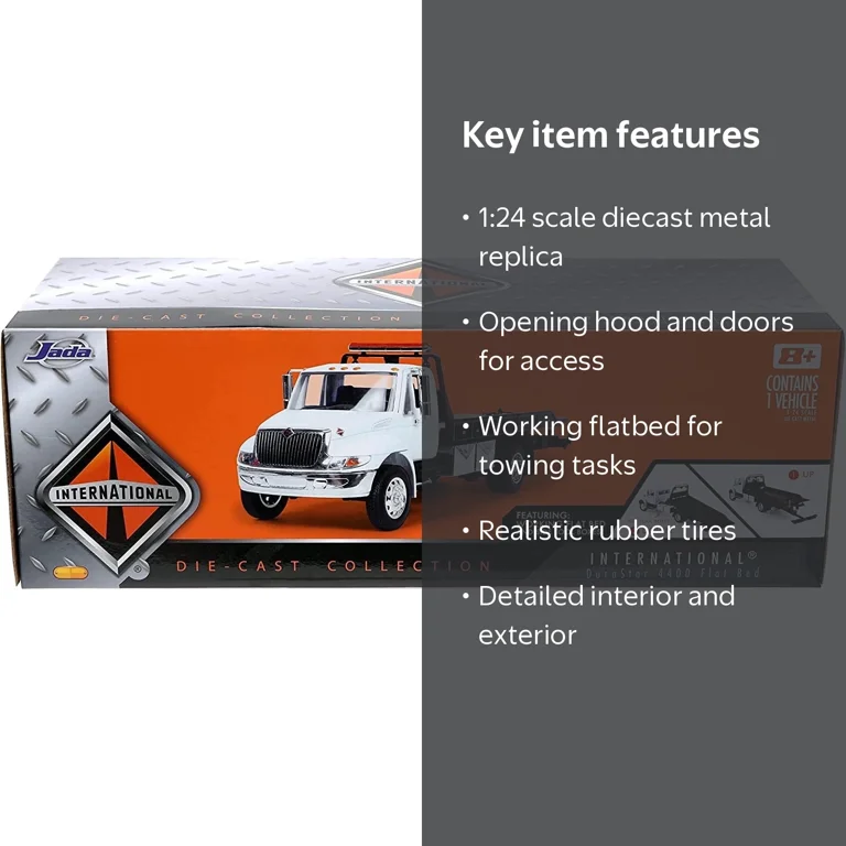 Jada Toys International Durastar 4400 Flatbed Tow Truck Die-cast