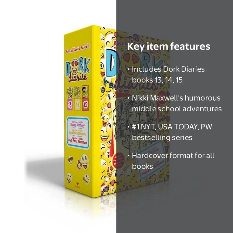 Rachel Renee Russell, Dork Diaries Books 13-15 Boxed Set