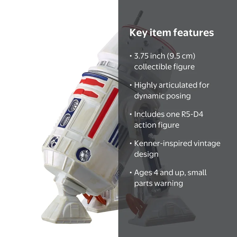 Star Wars The Mandalorian Vintage Collection R5-D4 Action Figure