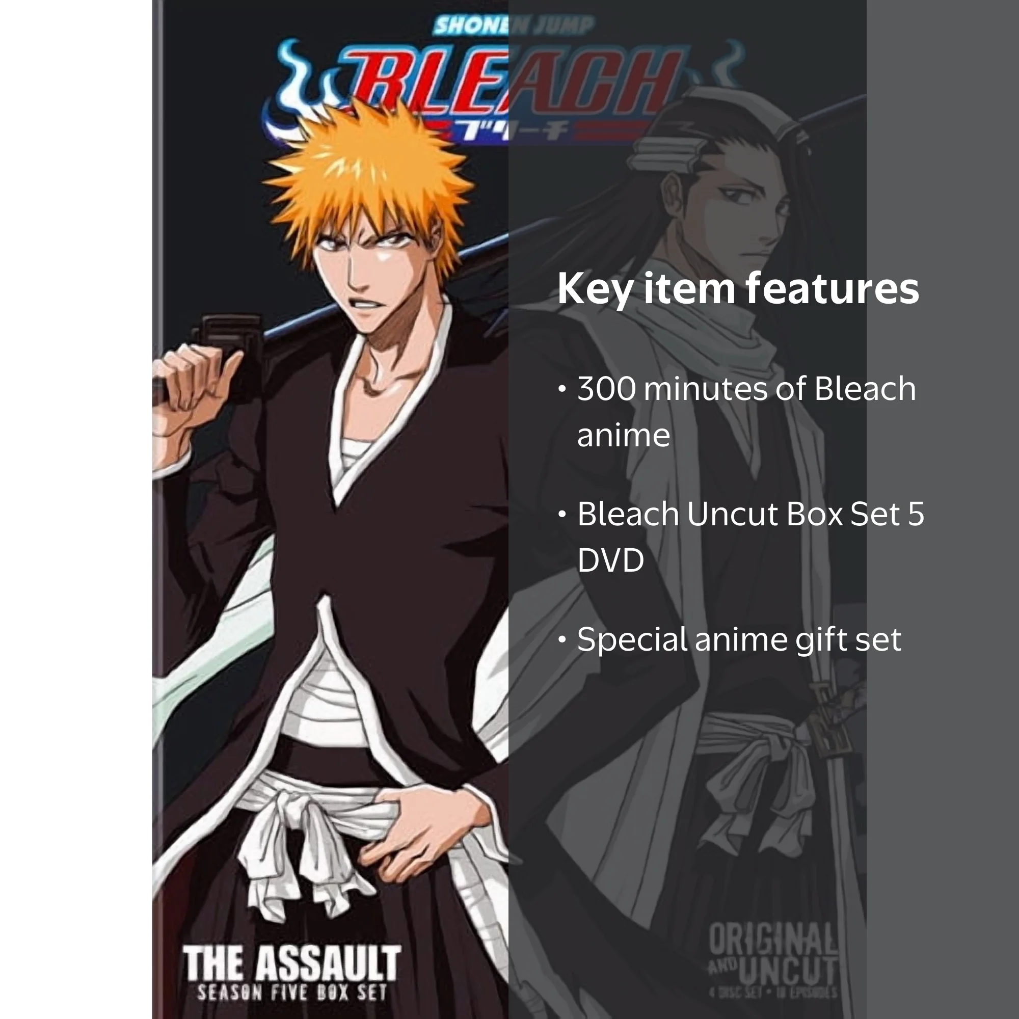 Bleach Uncut: Box Set 5 (DVD Uncut) [DVD] - Walmart.com