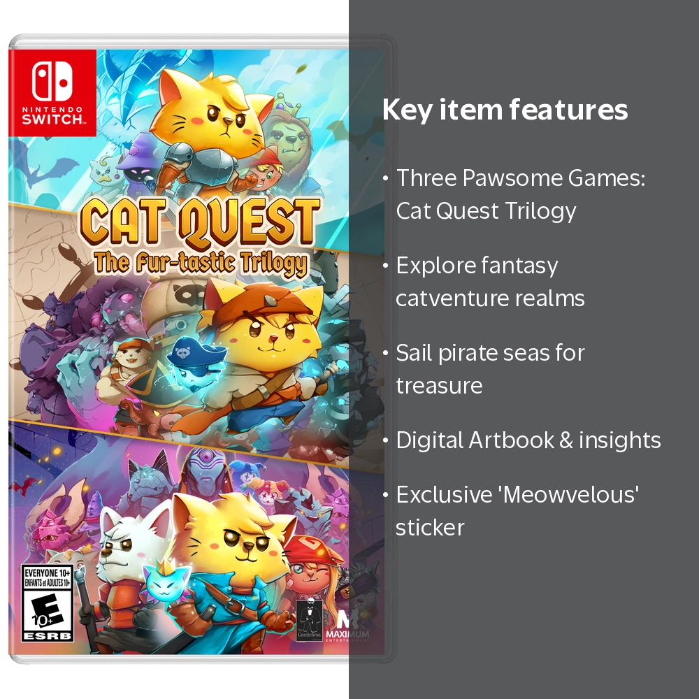 Cat Quest 1 & 2 Switch 新品未開封 キャットクエスト カテゴリー