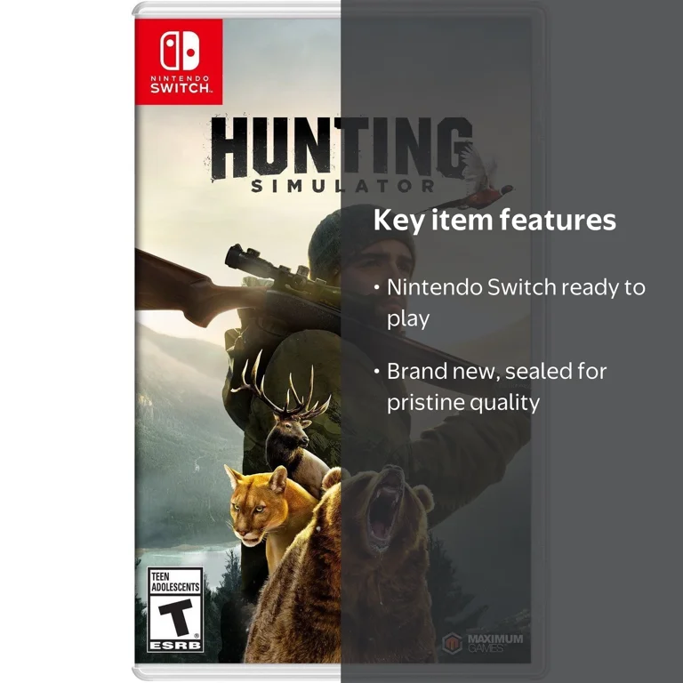 Maximum Games Hunting Simulator for Nintendo Switch - Become a