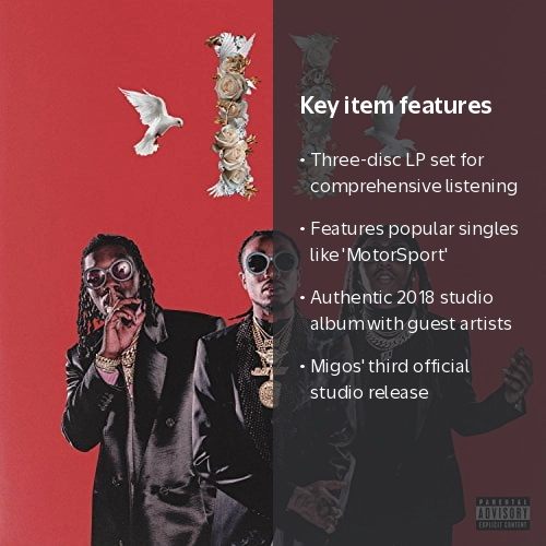 Quality Control, Vinyl Record, Migos Culture II, Triple LP