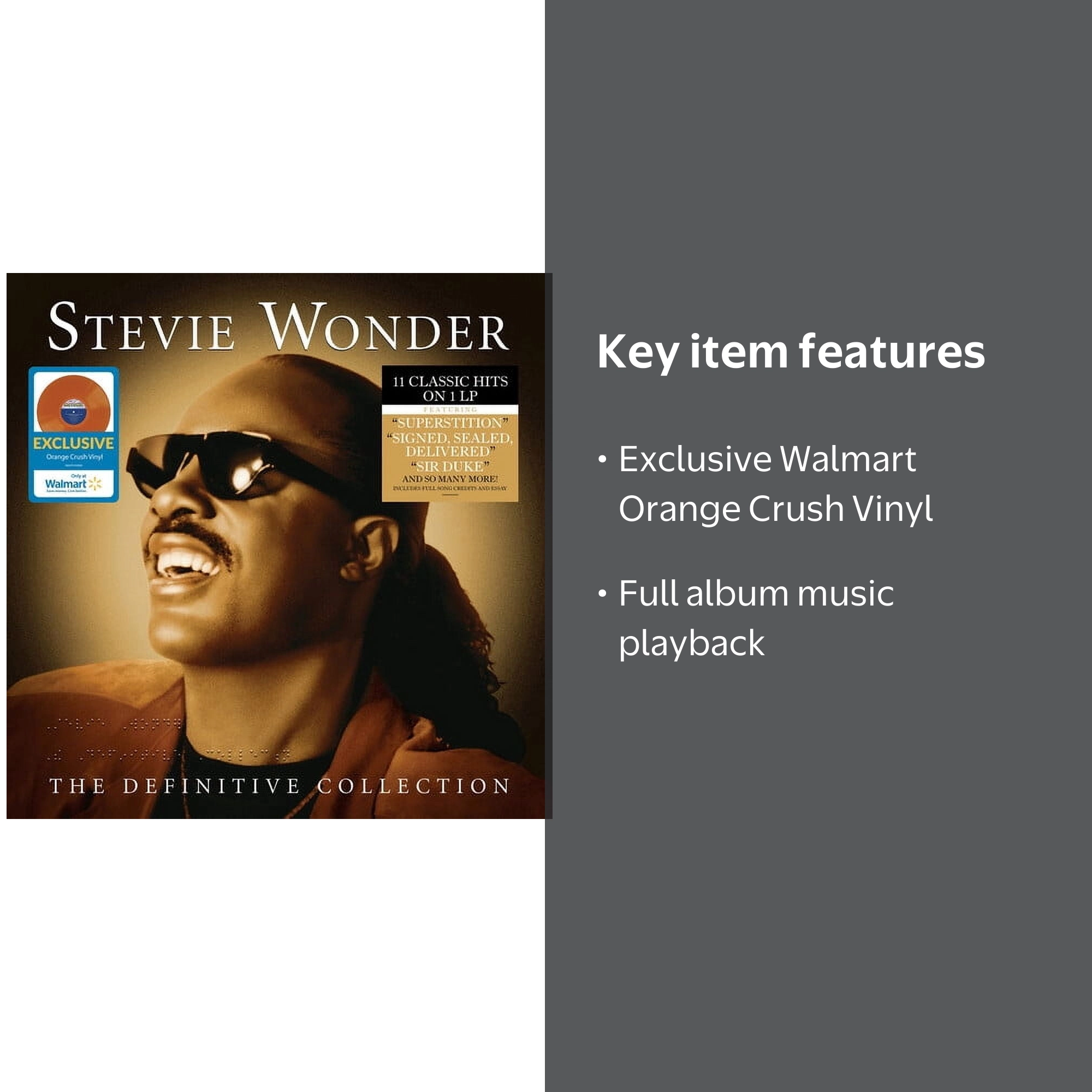 Stevie Wonder - The Definitive Collection (Walmart Exclusive