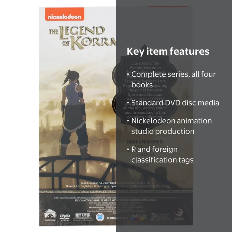 Paramount Home Video, DVD Box Set, Legend of Korra Complete Series