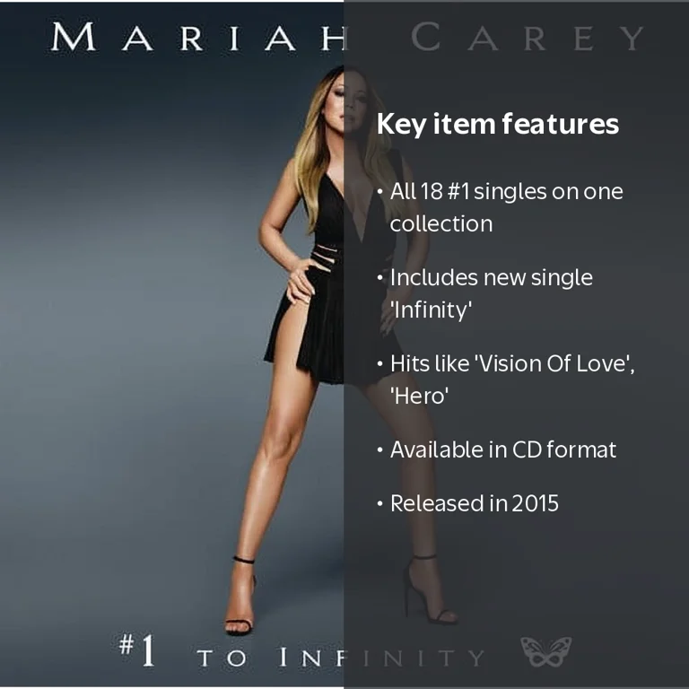 Mariah Carey - #1 to Infinity - Music & Performance - CD - Walmart.com