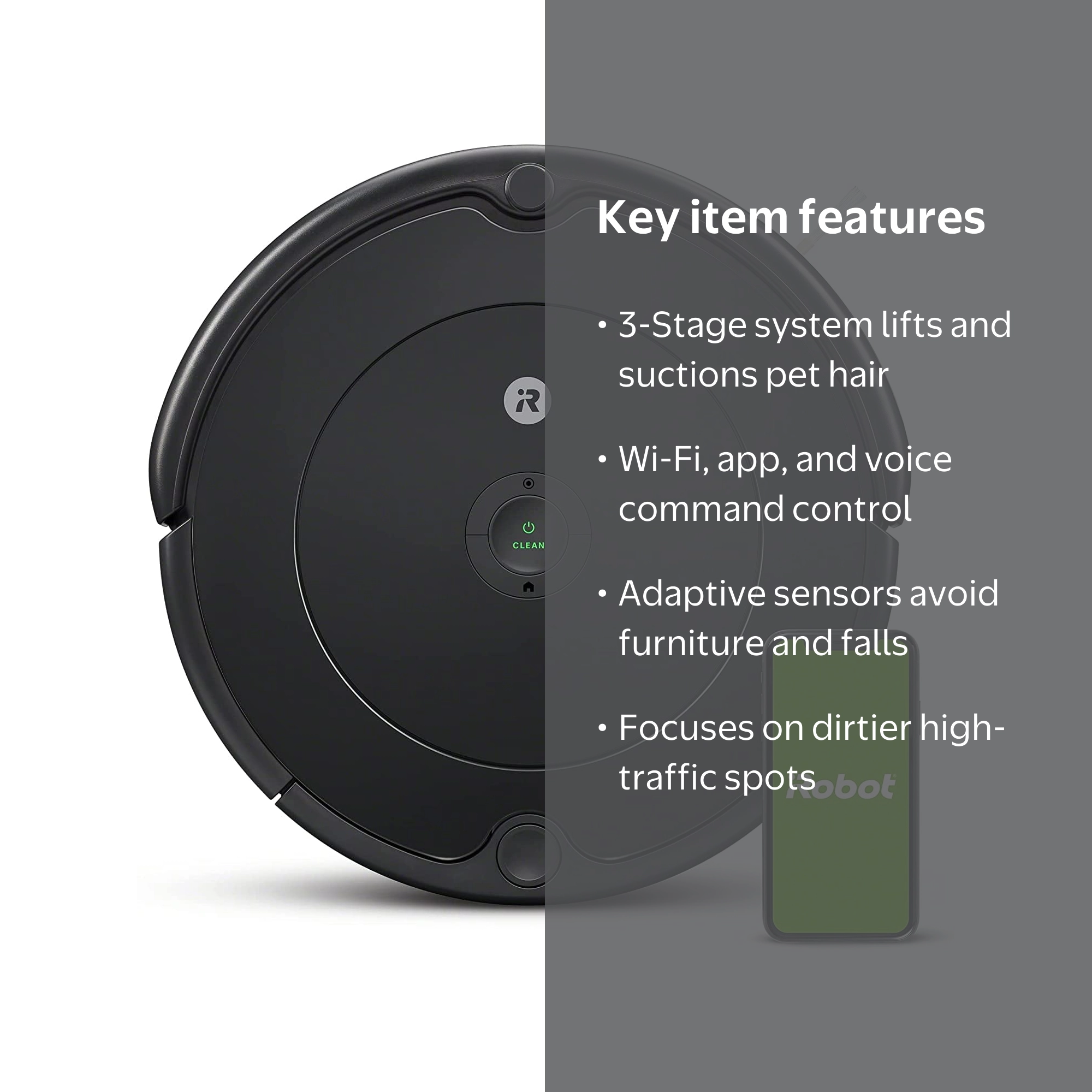 iRobot Roomba 692 Smart Home Robot Vacuum - Wi-Fi, Alexa