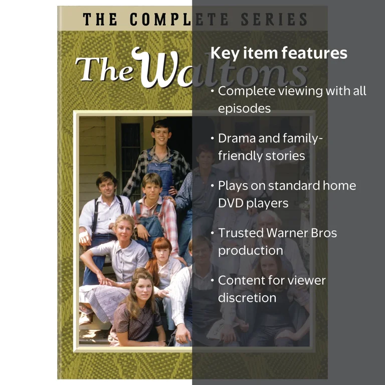 The Waltons: The Complete Series DVD, Drama Family - Walmart.com