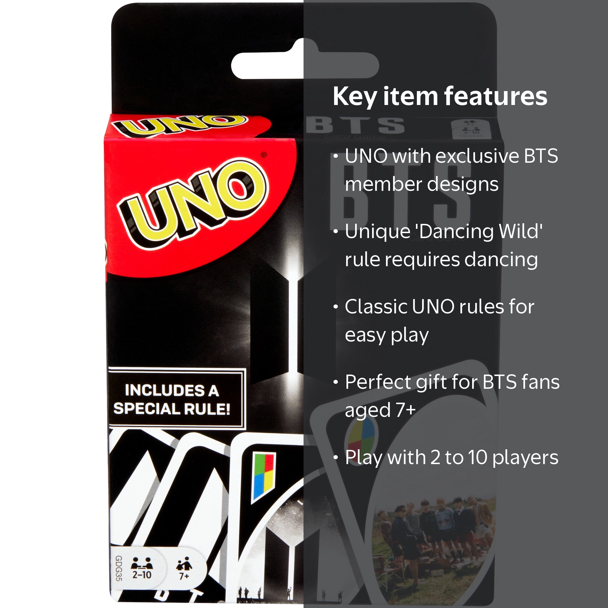 UNO BTS Card Game for Preschool Classroom Learning - Walmart