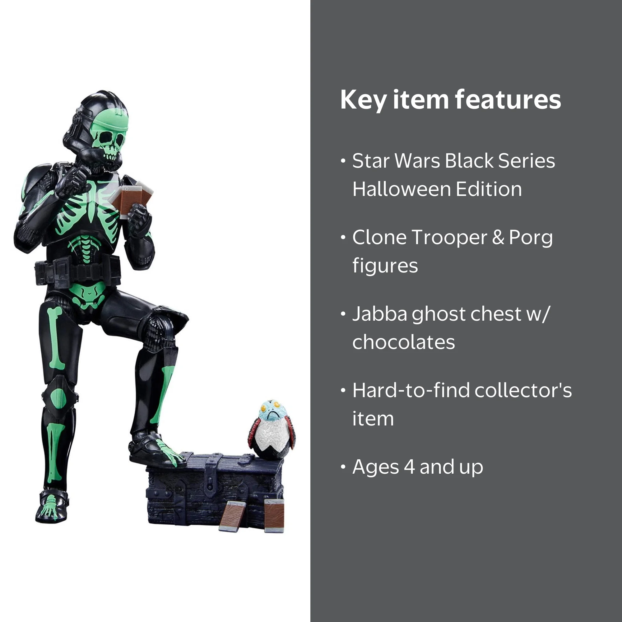 Star Wars Black Series Clone Trooper Halloween Action Figure