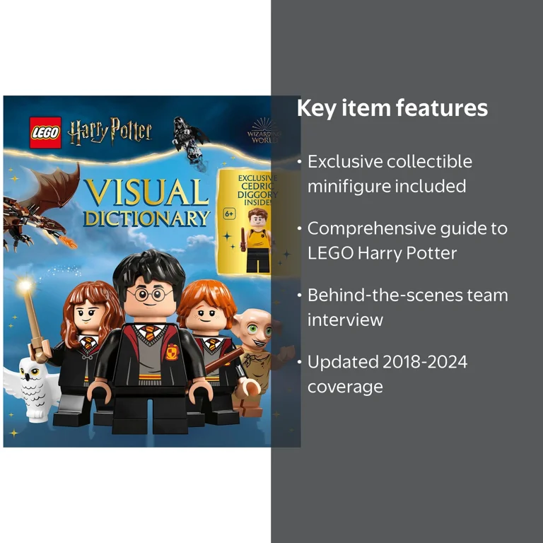 LEGO Harry Potter Visual Dictionary: With Exclusive Minifigure