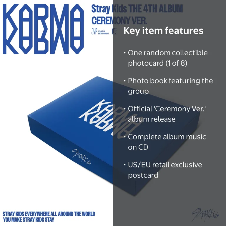 JYP Entertainment, Music CD, Karma [Ceremony Ver.] - Walmart.com