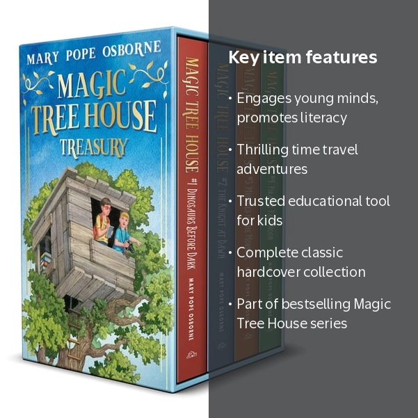Magic Tree House 1-4 Treasury Boxed Set (Hardcover) - Walmart.com