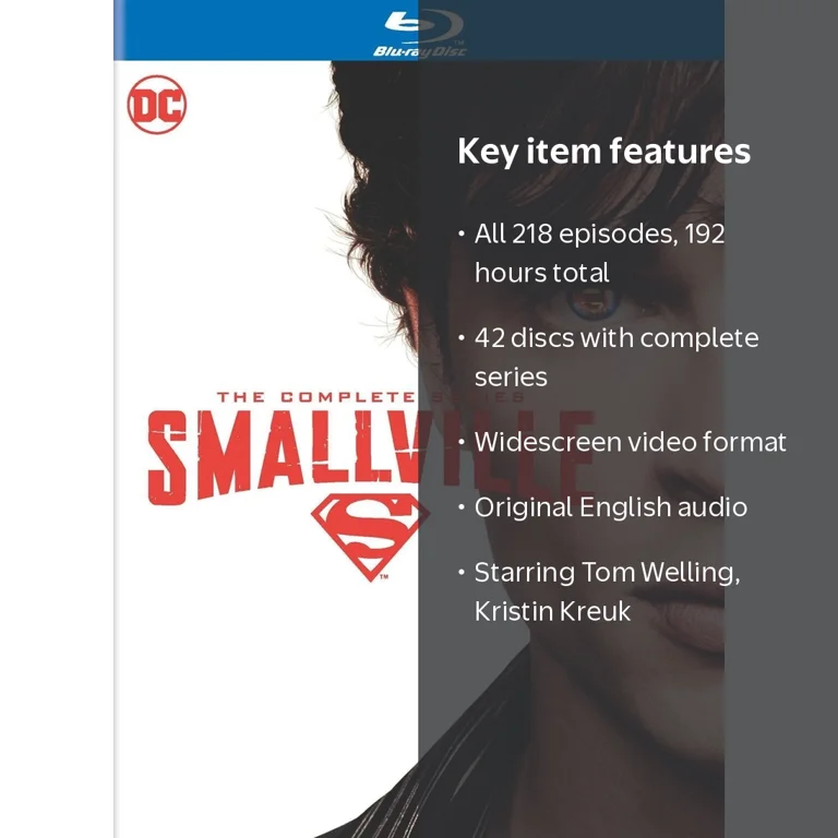 SDS, Smallville The Complete Series - 218 Episodes on 42 Discs