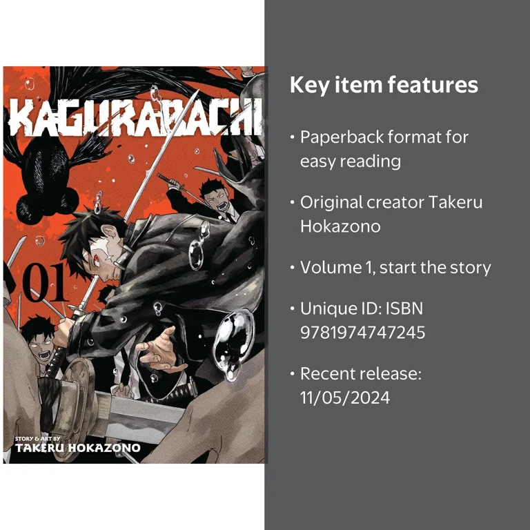 Takeru Hokazono, Manga Kagurabachi Vol. 1, Paperback - Walmart.com