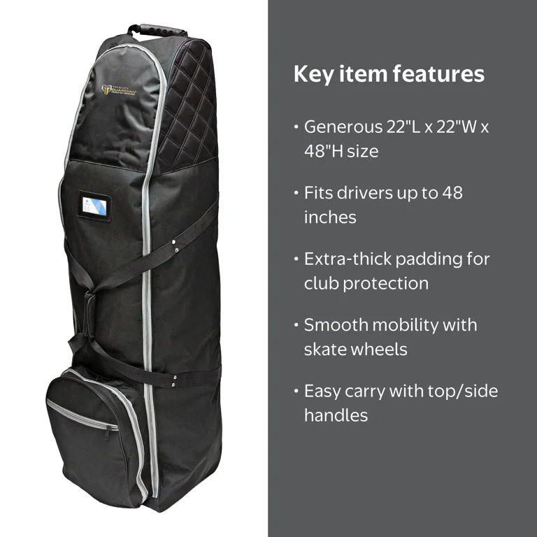 Jef World of Golf Deluxe Wheeled Golf Bag - Transportation