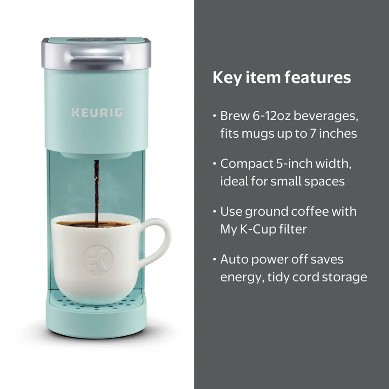 Keurig, Single Serve Coffee Maker, Oasis, Compact 6-12oz Brew