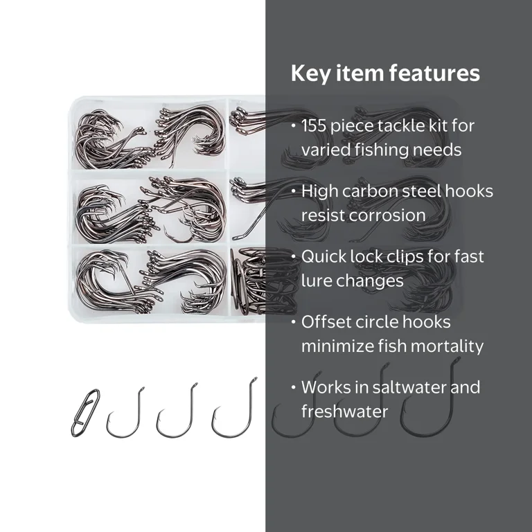 assorted sea fishing hooks Goture Saltwater Long Shank Hooks, Offset Circle Hooks  GOTURE It features a heavy gauge providing excellent strength to the hook and BKKs Hand Ground hook point technology lightening the weight of the hook Circle Hooks Saltwater Fishing Hooks,