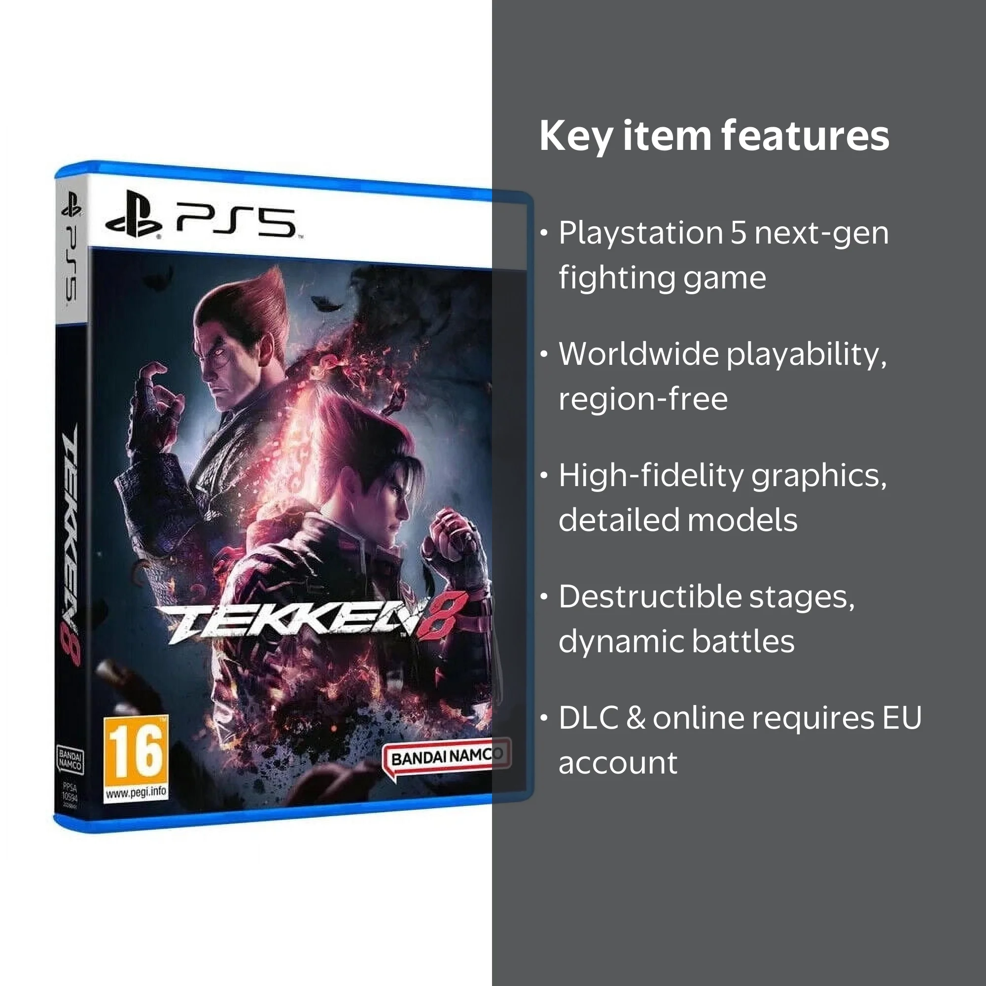 Tekken 8 Playstation 5 PS5 - Walmart.com