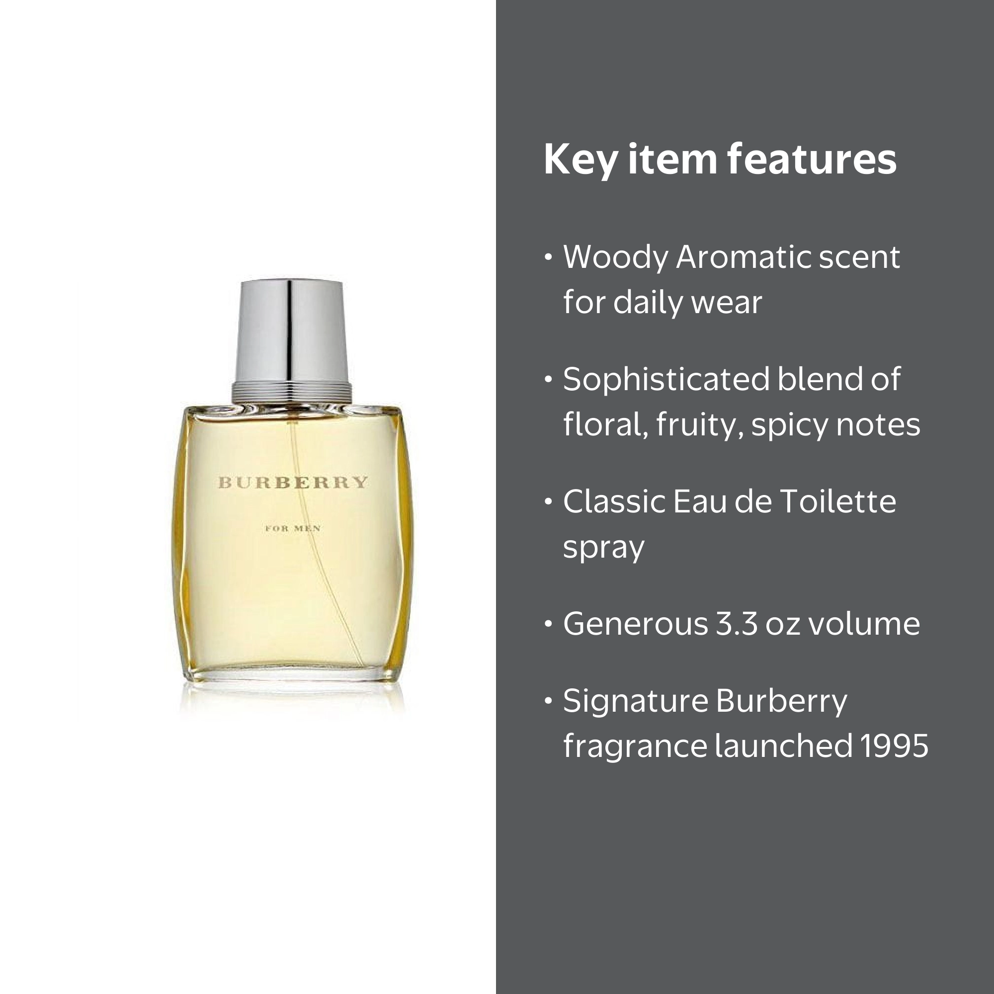 Burberry, Eau de Toilette Spray, 3.3 oz, Woody For Men - Walmart.com