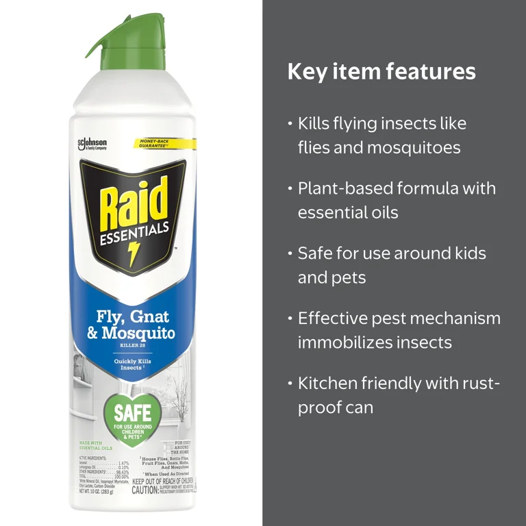 Raid Essentials Flying Insect Killer 10oz
