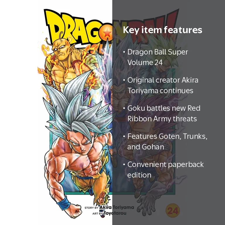 Akira Toriyama, Manga, Dragon Ball Super, Vol. 24 Paperback