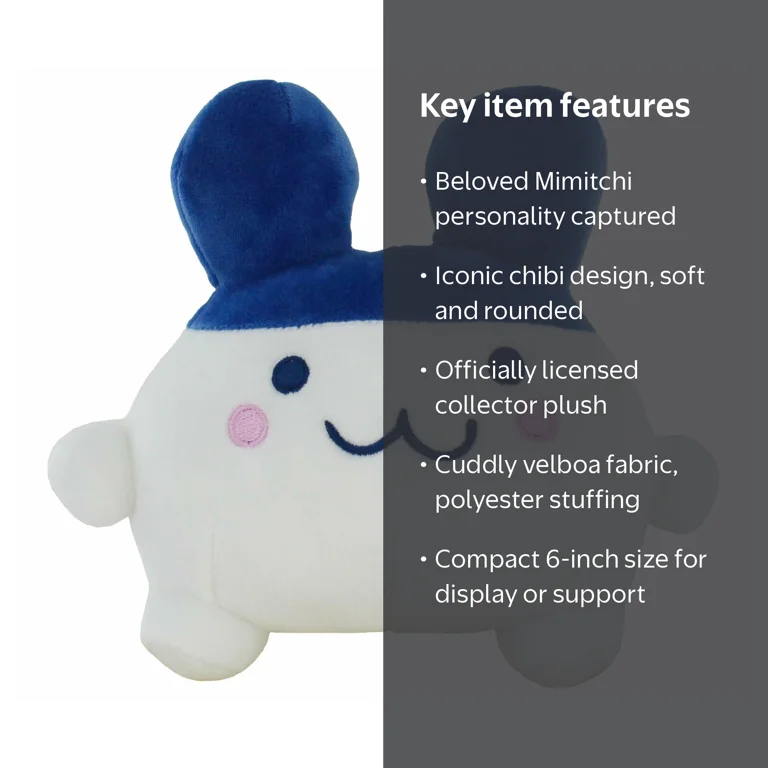 Tamagotchi Mimitchi 6-Inch Collector Plush - Walmart.com