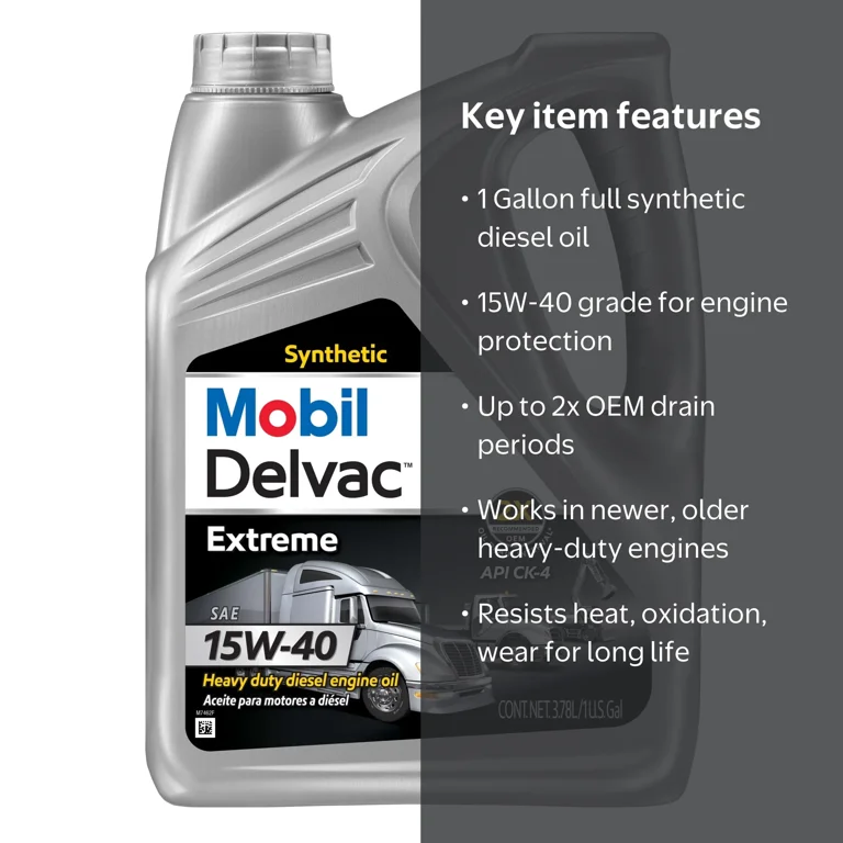 WAKO'S GREAT ROAD ディーゼオイル 15W-40 １００ℓ Mobil Delvac Extreme 15W-40 Synthetic Diesel Engine Oil, Heavy