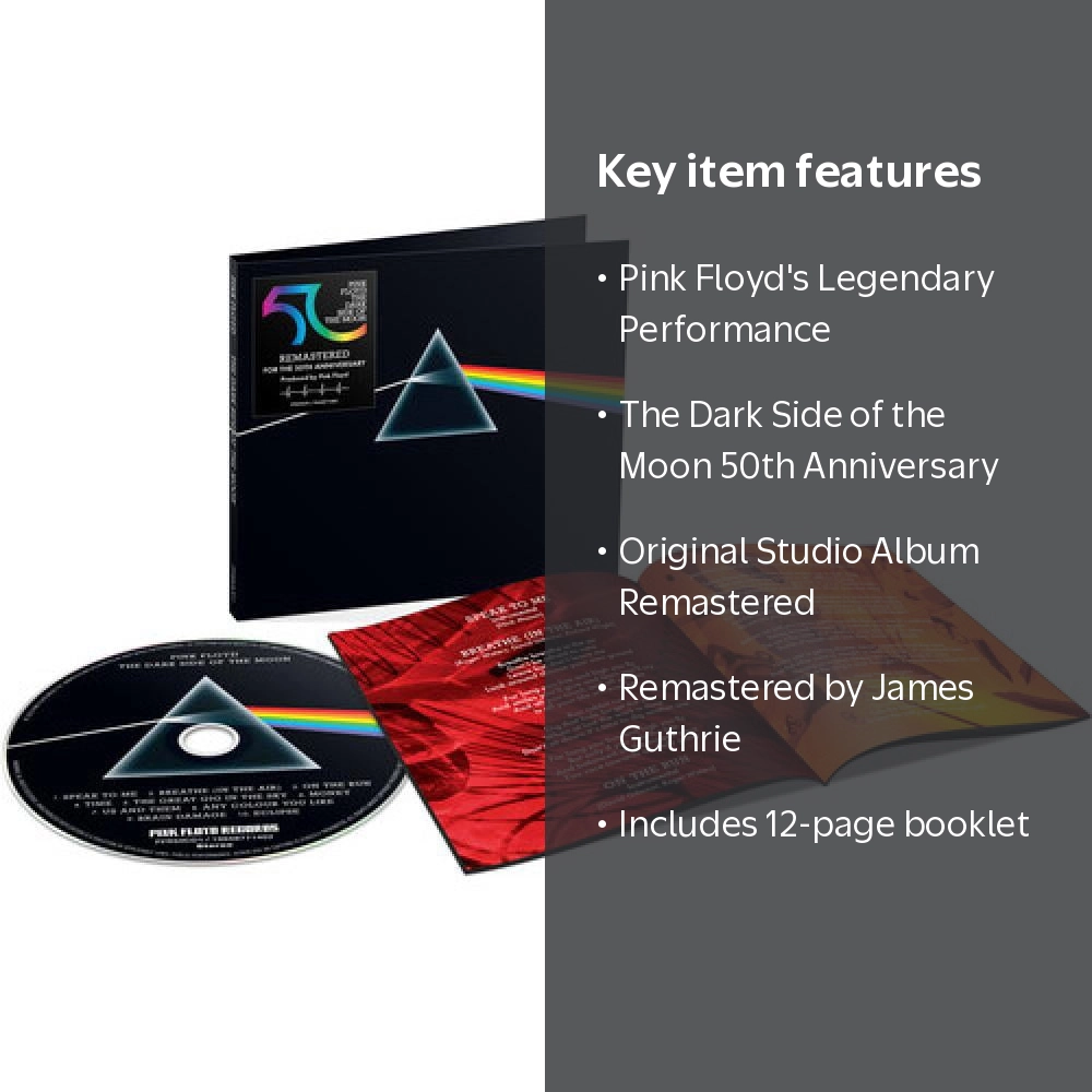 Pink Floyd Records, The Dark Side of the Moon 50th Anniversary CD