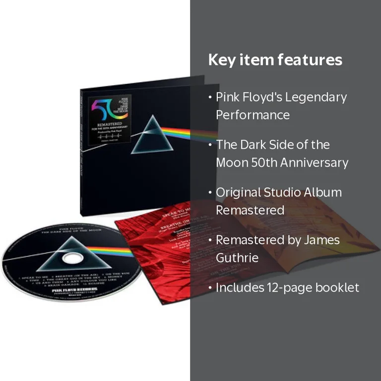 Pink Floyd Records, The Dark Side of the Moon 50th Anniversary CD