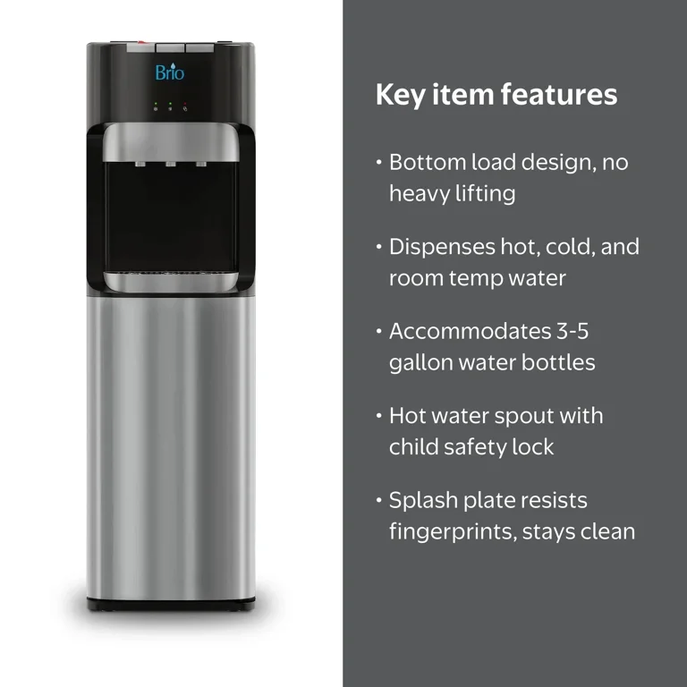 Brio 400 Series Bottom Load Tri-Temperature Water Cooler Dispenser
