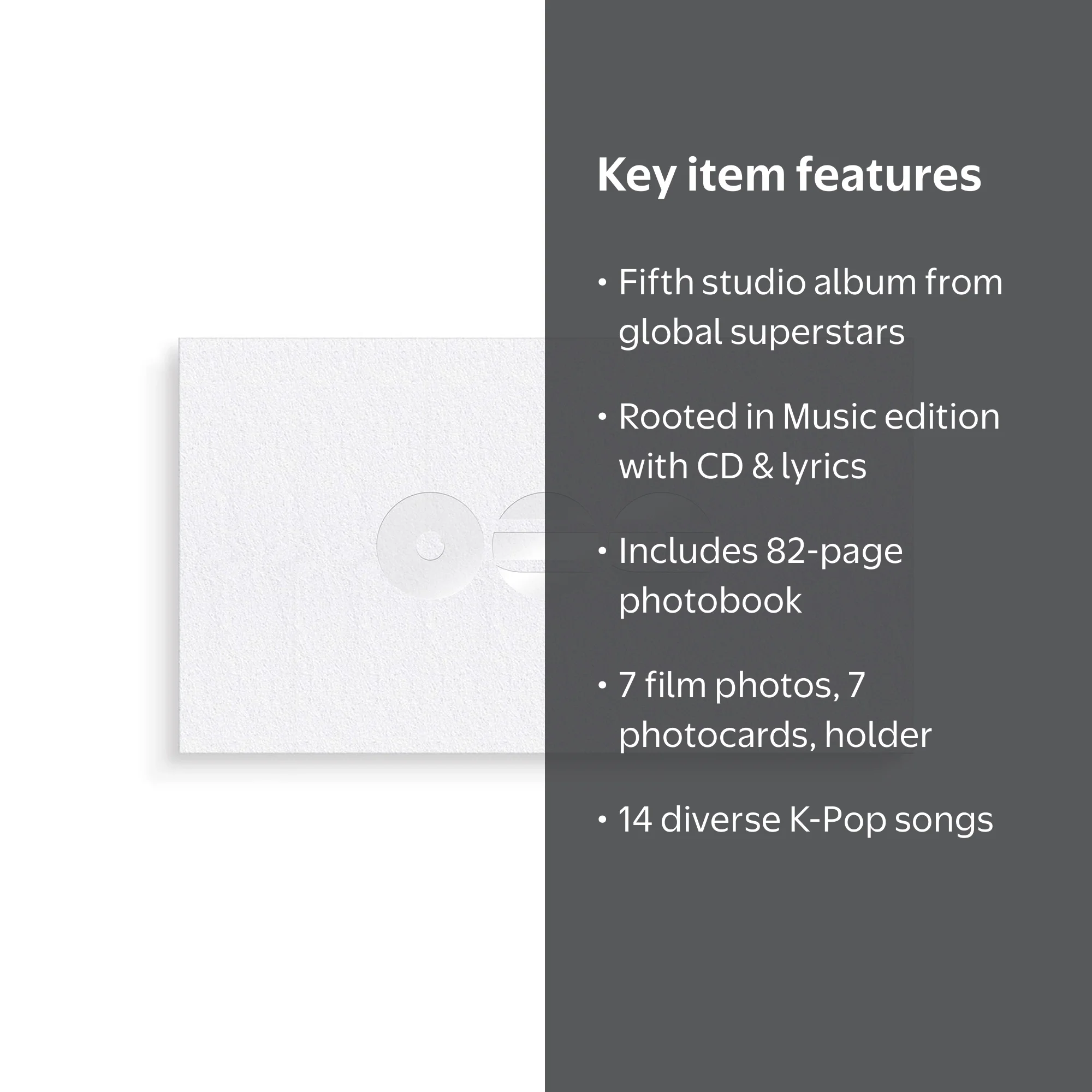 BTS - BTS The 5th Album 'ARIRANG' (Rooted in Music Ver.) - CD