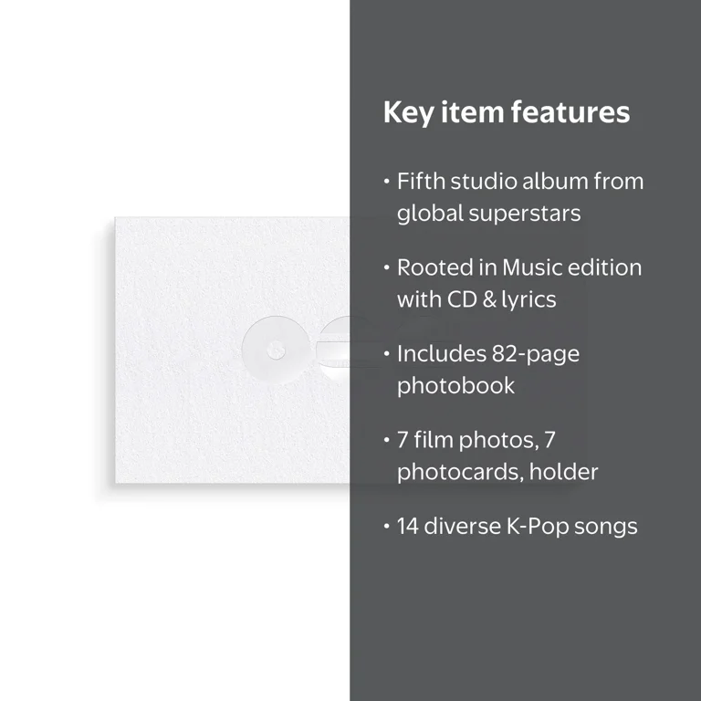 BTS - BTS The 5th Album 'ARIRANG' (Rooted in Music Ver.) - CD
