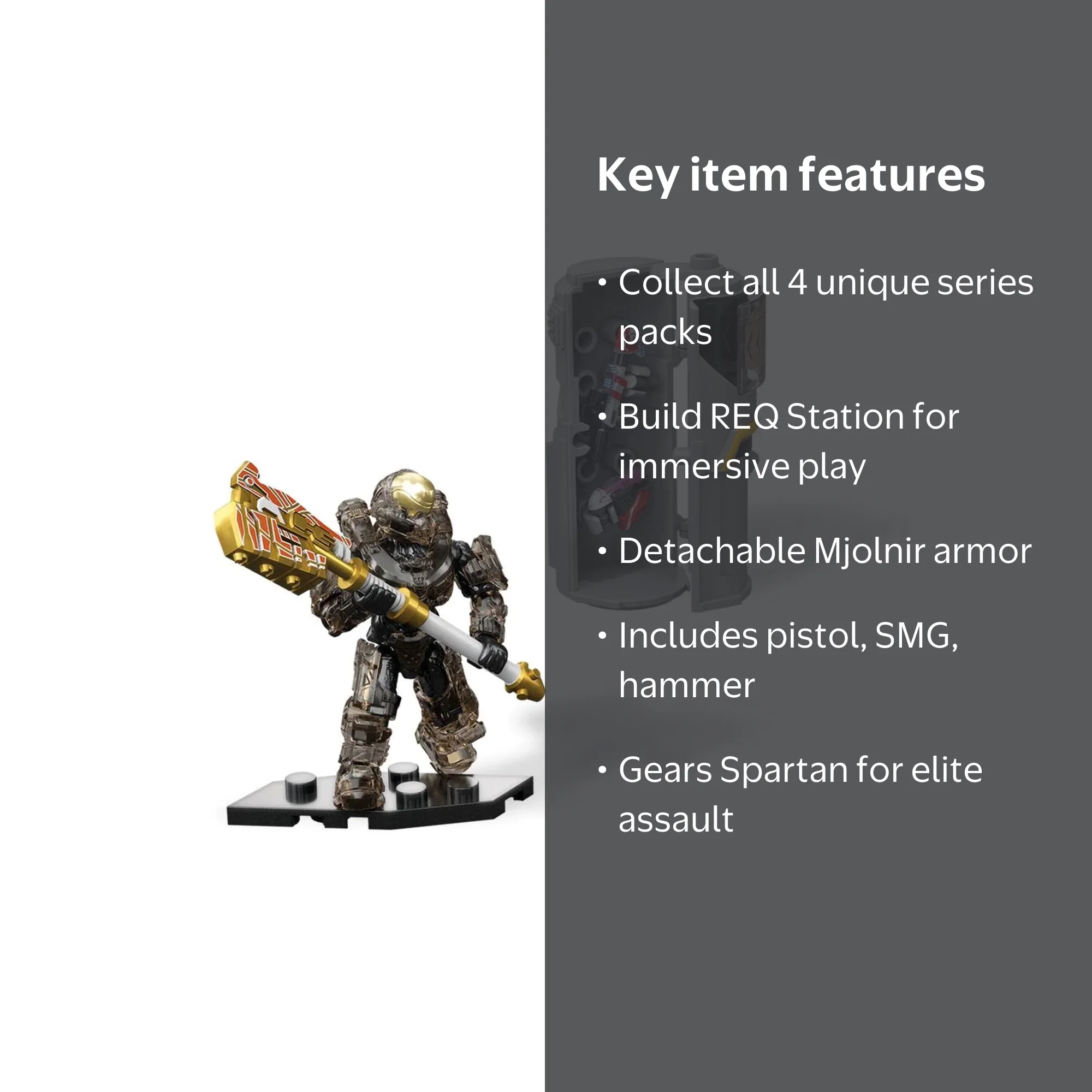 Halo Mega Construx Hermes Hammer Power Pack Set - Walmart.com