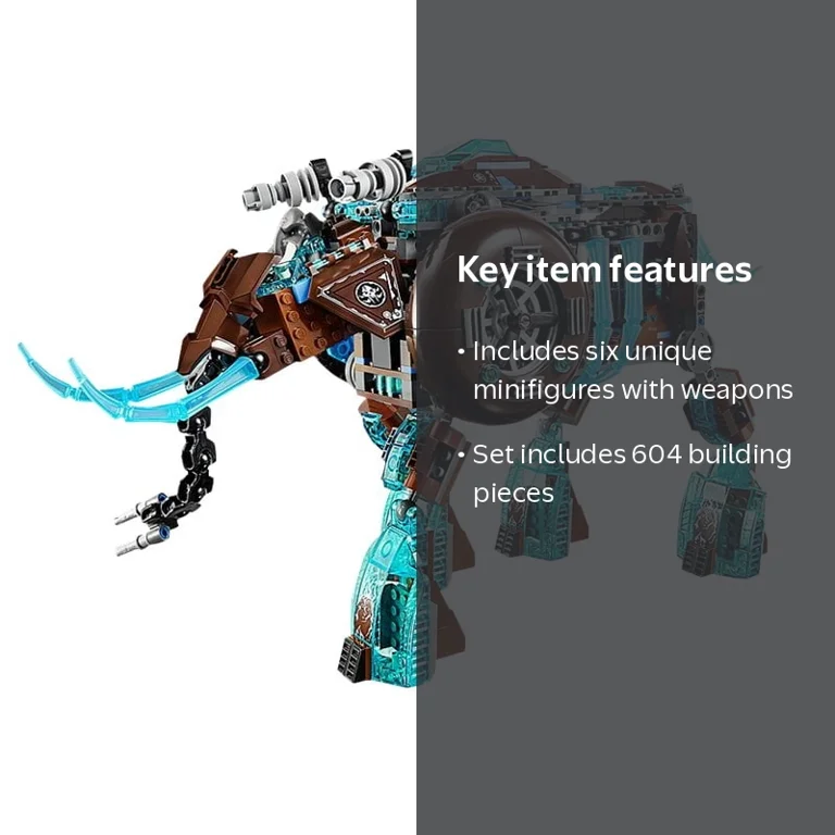 Legends of Chima Maula's Ice Mammoth Stomper Set LEGO 70145