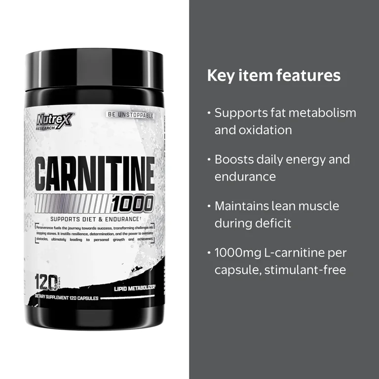 l-carnitine adhd adults 500 mg Maxi Health
