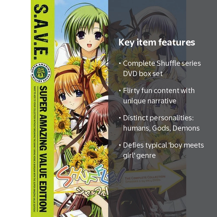 Shuffle: Complete Box Set S.A.V.E. - Walmart.com