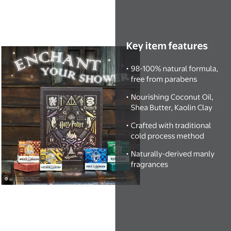 Dr. Squatch Harry Potter Collection with Collector's Box - Men's