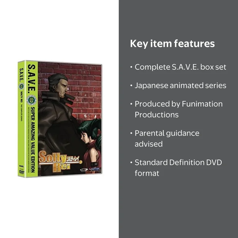 Solty Rei - Box Set - S.A.V.E. (DVD), Funimation Prod, Anime