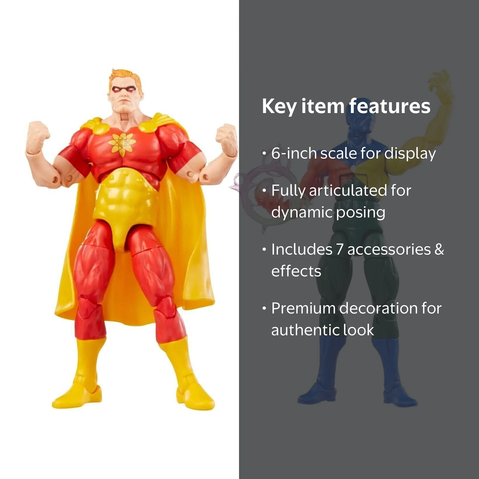 Hasbro Marvel Series 6 inch Legends Squadron Supreme Hyperion