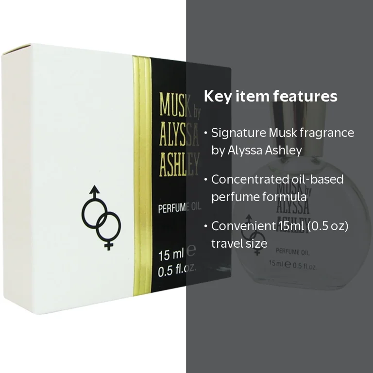 Alyssa Ashley, Musk Perfume Oil, 0.5 oz, Multicolor - Walmart.com